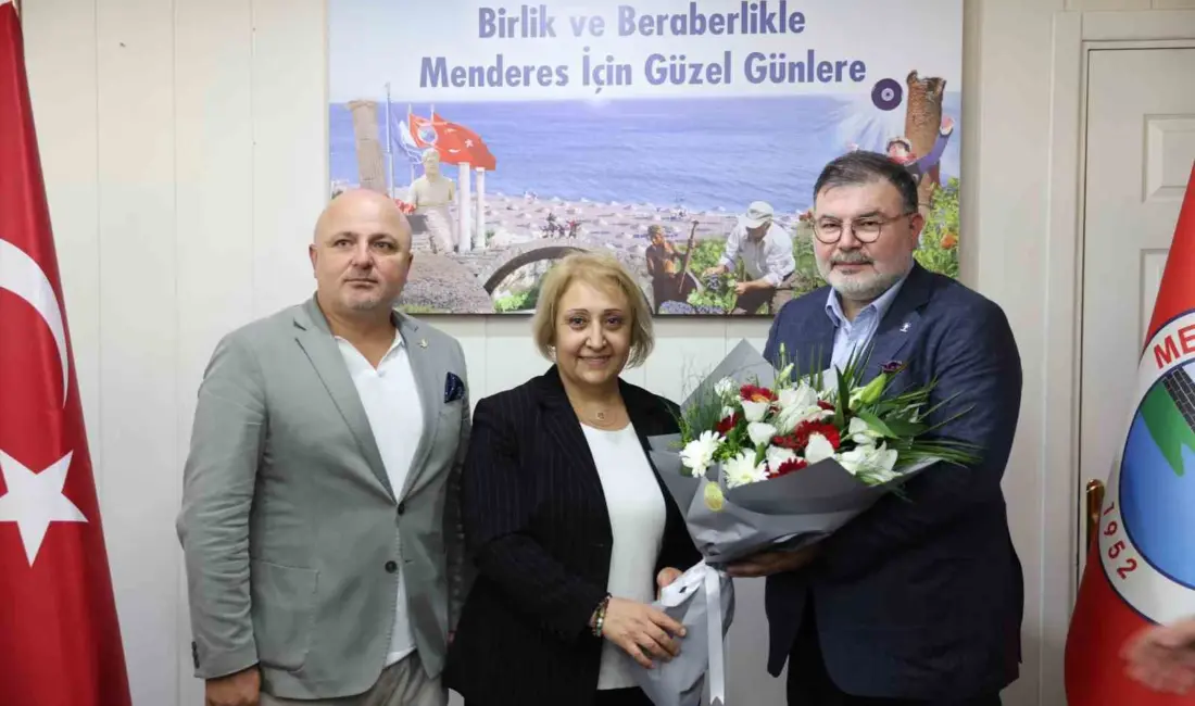 Menderes Belediye Başkan Vekilliği devir teslim töreninde konuşan AK Parti