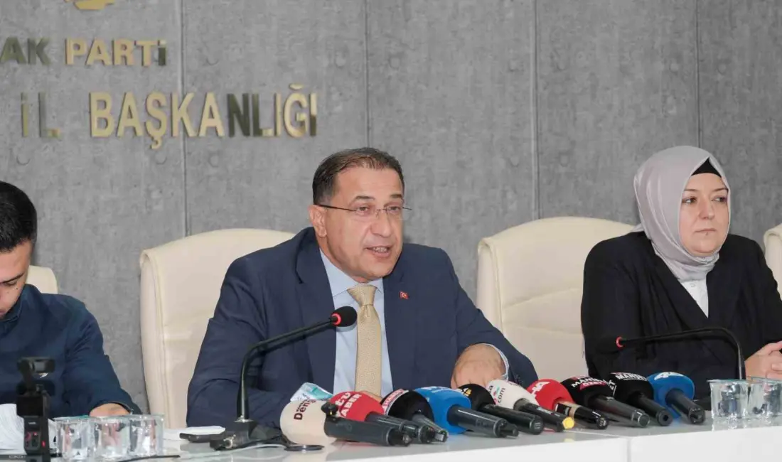 AK Parti Manisa İl Başkanı Süleyman Turgut, AK Parti’nin kuruluşunun