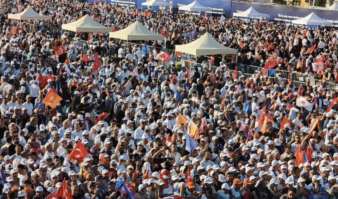 AK Parti’nin 25’inci kuruluş yıl dönümü dolayısıyla Ankara Millet Bahçesi’nde
