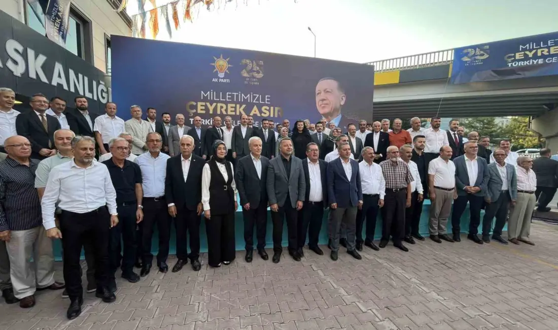AK Parti Konya İl Başkanlığı tarafından AK Parti’nin kuruluşunun 25.