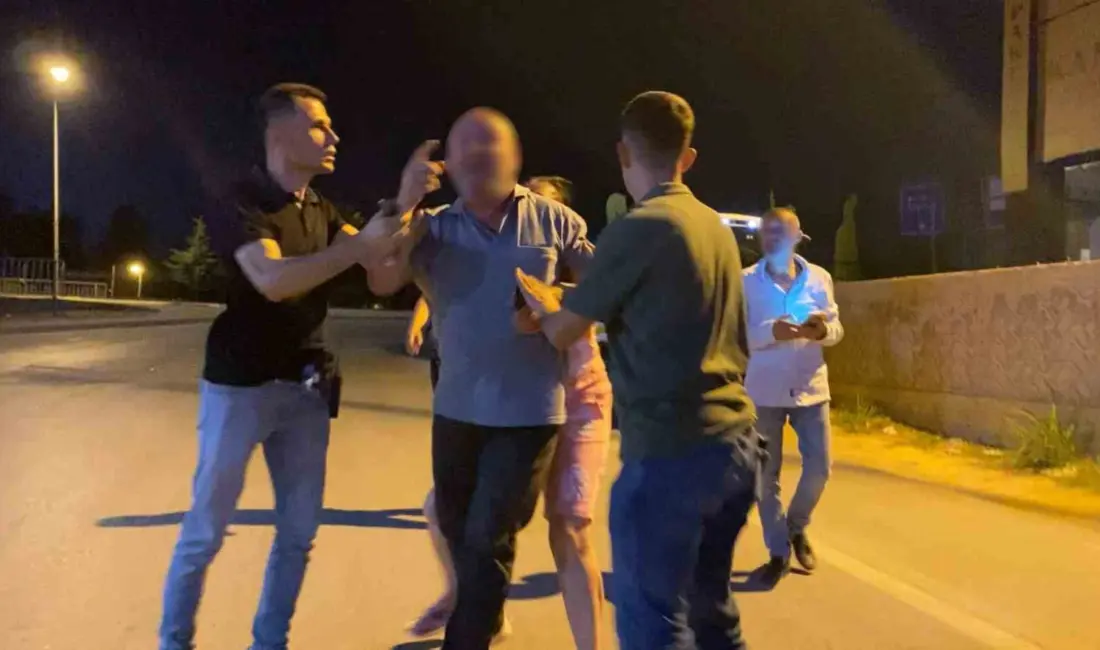 Bursa’nın İnegöl ilçesinde trafik uygulamasında 1.72 promil alkollü olduğu belirlenen