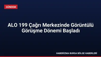 İçişleri Bakanı Mustafa Çiftçi, ALO 199 Çağrı Merkezi'ne yapay zekâ
