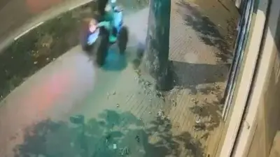 Bursa’da dün gece saatlerinde aracın hızla çarptığı ATV sürücüsü, olay