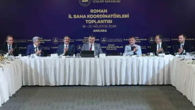 İçişleri Bakanı Mustafa Çiftçi, Kızılcahamam’da düzenlenen Roman İl Saha Koordinatörleri