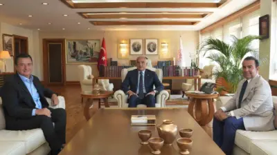 Kültür ve Turizm Bakanı Mehmet Nuri Ersoy, televizyoncu ve yapımcı