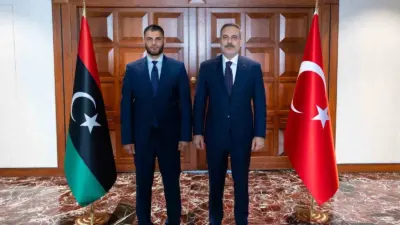 Dışişleri Bakanı Hakan Fidan, Libya Milli Birlik Hükümeti İçişleri Bakan