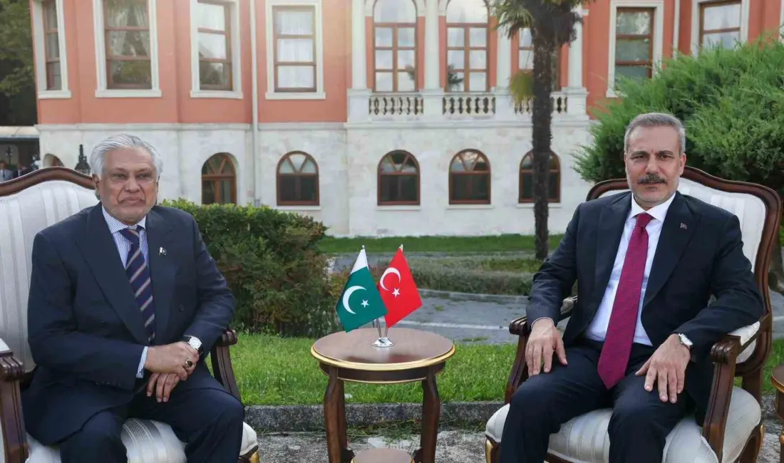 Dışişleri Bakanı Hakan Fidan, Pakistan Dışişleri Bakanı Ishaq Dar ile