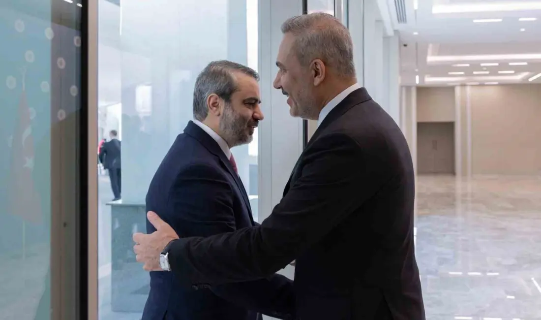 Dışişleri Bakanı Hakan Fidan, Suriye Dışişleri Bakanı Esad Hasan Şeybani