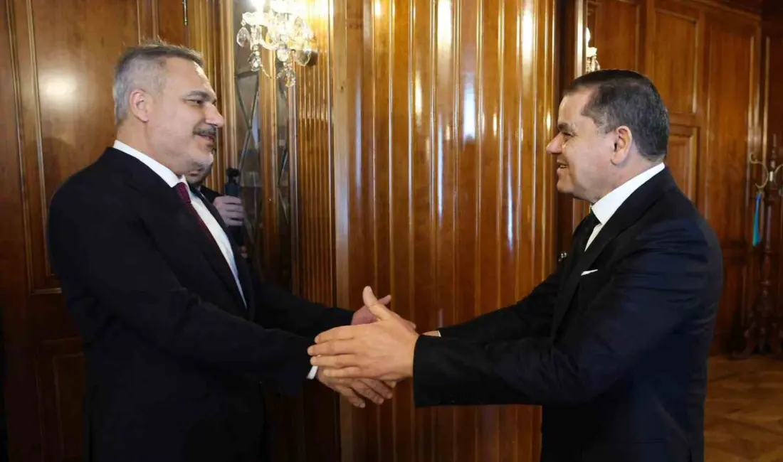 Dışişleri Bakanı Hakan Fidan, Trablus’ta Libya Ulusal Birlik Hükümeti Başbakanı