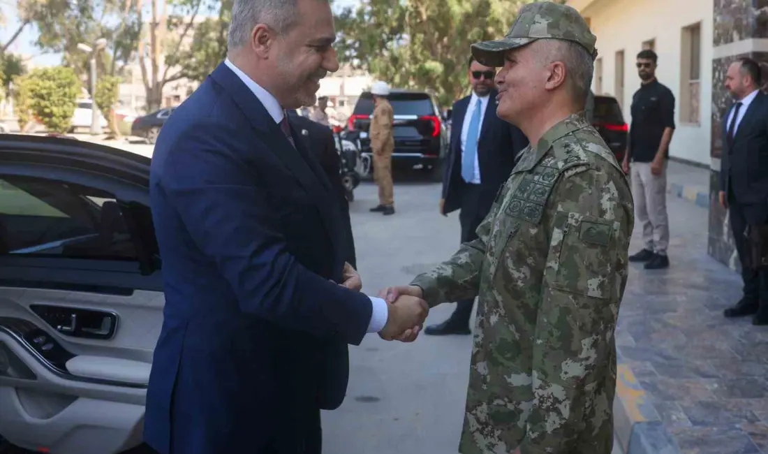 Dışişleri Bakanı Hakan Fidan, Trablus’ta Türk Silahlı Kuvvetleri Libya Görev