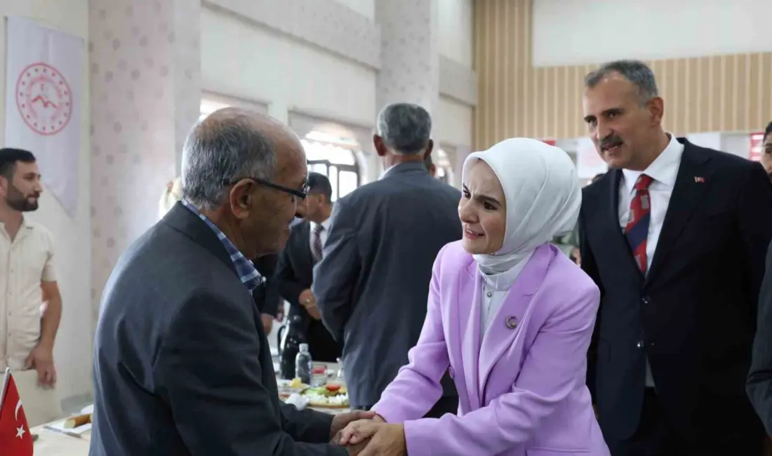 Aile ve Sosyal Hizmetler Bakanı Mahinur Özdemir Göktaş, Ağrı’da “Terörsüz