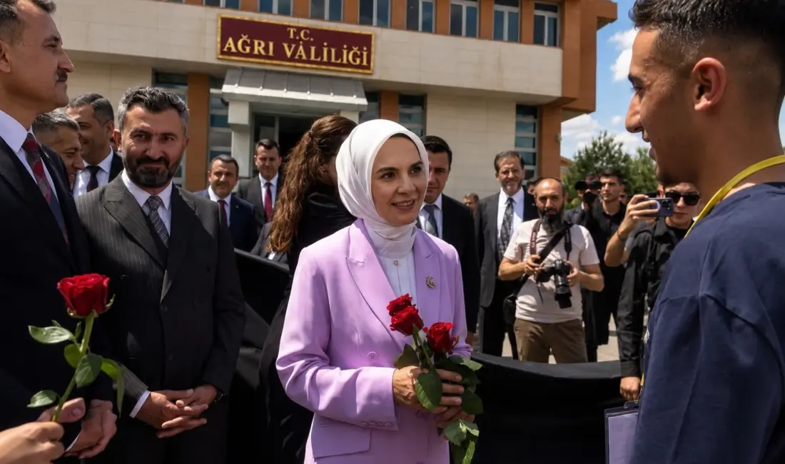 Aile ve Sosyal Hizmetler Bakanı Mahinur Özdemir Göktaş, Ağrı’da yaptığı