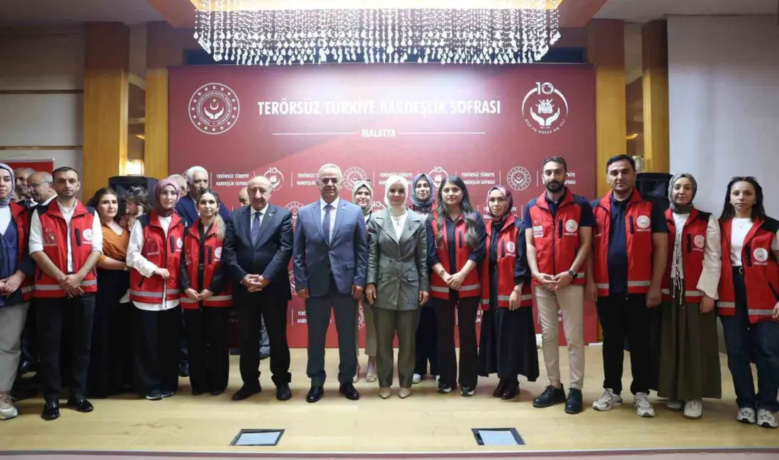 Aile ve Sosyal Hizmetler Bakanı Mahinur Özdemir Göktaş, “Terörsüz Türkiye
