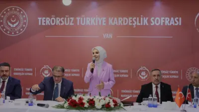 Bakan Mahinur Özdemir Göktaş, Van'da şehit yakınları ve gazilerle bir
