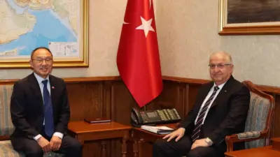 Millî Savunma Bakanı Yaşar Güler, Güney Kore’nin Ankara Büyükelçisi Sukjong