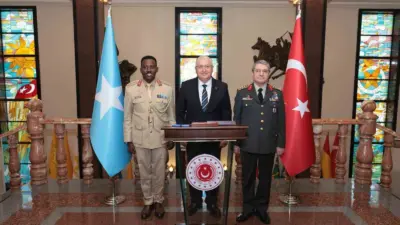 Milli Savunma Bakanı Yaşar Güler, Türkiye’ye gelen Somali Federal Cumhuriyeti