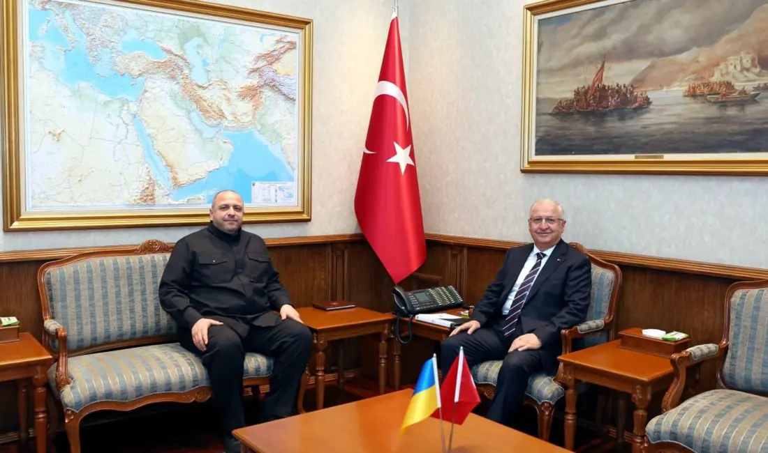 Milli Savunma Bakanı Yaşar Güler, Ukrayna Dış İstihbarat Servisi Başkanı