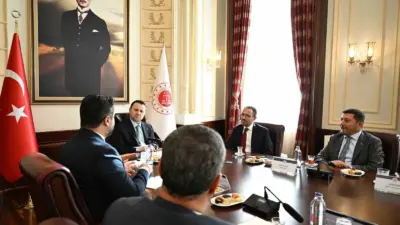 Adalet Bakanı Akın Gürlek, AK Parti Nevşehir Milletvekilleri Emre Çalışkan
