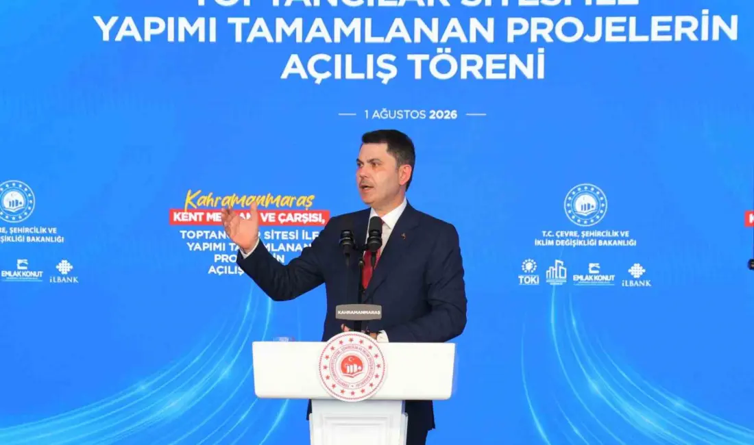 Çevre, Şehircilik ve İklim Değişikliği Bakanı Murat Kurum, “Biz söz