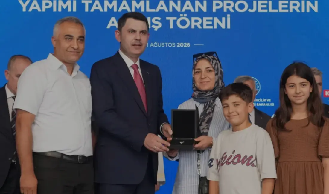 Bakan Murat Kurum, Kahramanmaraş'ta 4 bin 500 yeni sosyal konutun