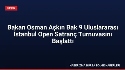 Bakan Osman Aşkın Bak, 25 ülkeden 900'ü aşkın sporcunun katıldığı