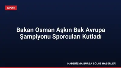 Gençlik ve Spor Bakanı Osman Aşkın Bak, Polonya'da düzenlenen FAI