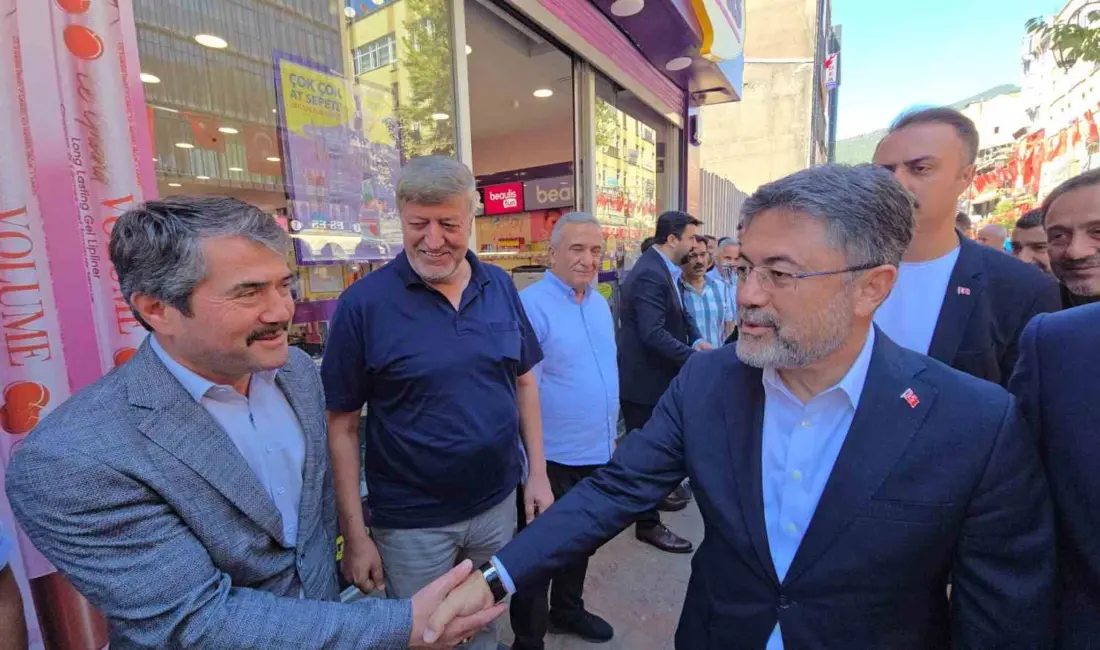 Tarım ve Orman Bakanı İbrahim Yumaklı, Karabük’teki temasları kapsamında AK
