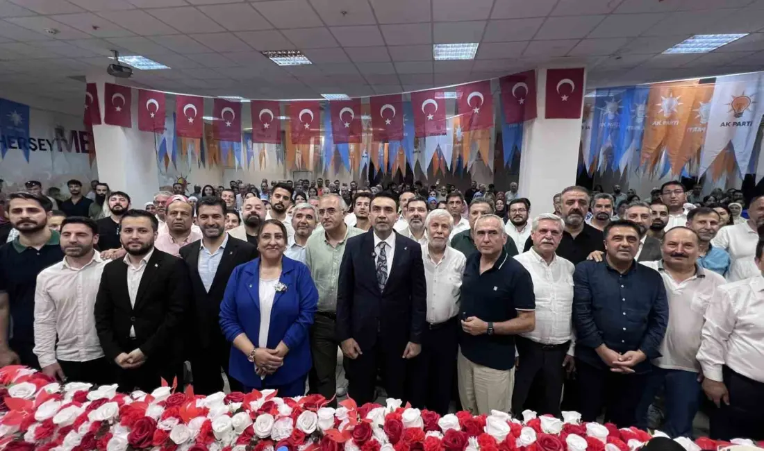 AK Parti’nin 25’inci kuruluş yıl dönümü dolayısıyla Mersin’de düzenlenen programda