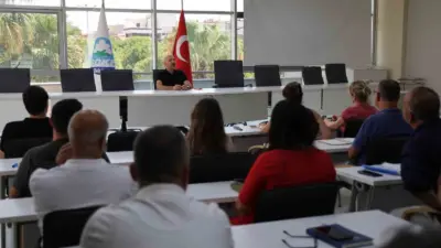 Söke Belediye Başkanı Dr. Mustafa İberya Arıkan, belediye bürokratları ve