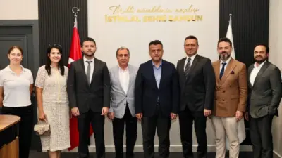 İş adamları ile bir araya gelen Samsun Büyükşehir Belediye Başkanı