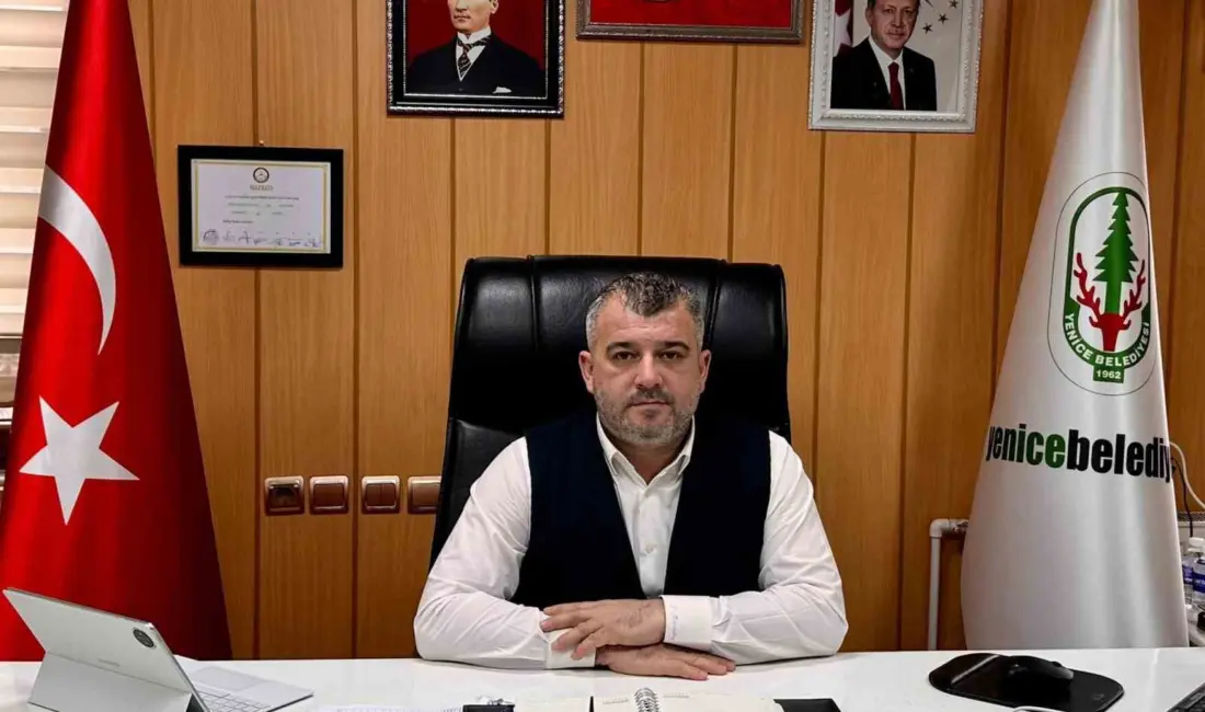 Yenice Belediye Başkanı Sertaş Karakaş, ilçede devam eden altyapı ve