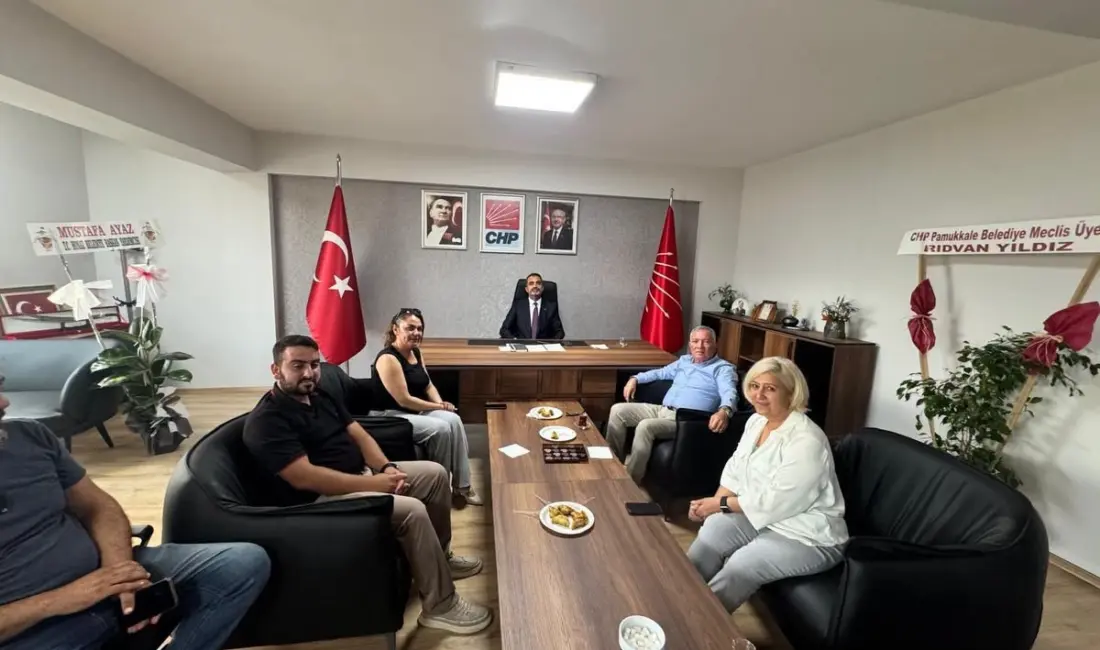 Honaz Belediye Başkanı Yüksel Kepenek, CHP Denizli İl Başkanı Ayhan