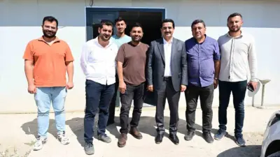 Battalgazi Belediye Başkanı Bayram Taşkın, yapımı tamamlanma aşamasına gelen Cırıkpınar