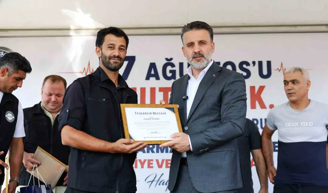 Bursa Büyükşehir Belediyesi Başkan Vekili Şahin Biba, ihtimal afetlere müdahale