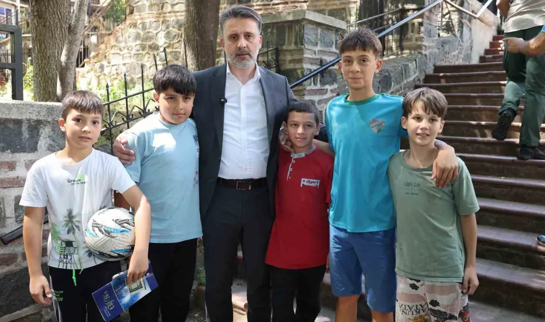 Bursa Büyükşehir Belediyesi Başkanvekili Şahin Biba, Osmangazi ilçesine bağlı 15
