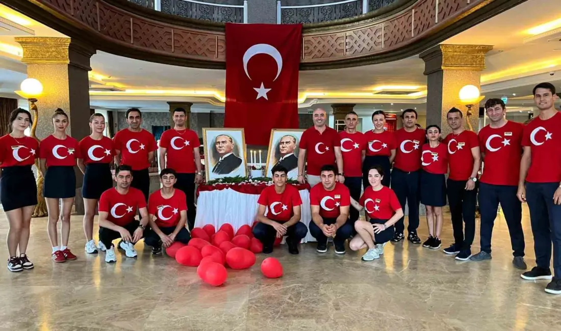 Muğla’nın Bodrum ilçesinde 30 Ağustos Zafer Bayramı, Azka Otel’de gün
