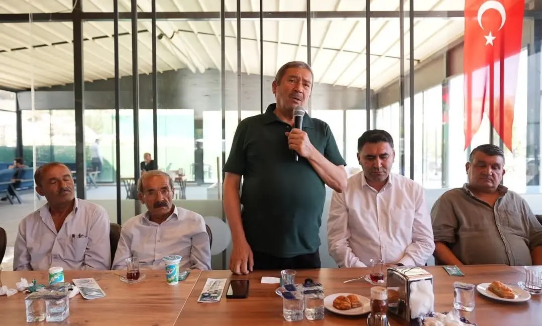 Darende Belediye Başkanı Alican Bozkurt, Sayfiye Mahalle Muhtarı Harun Ormancı’nın