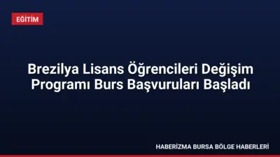 Brezilya Dışişleri ve Eğitim Bakanlıkları, 2027 yılı için yabancı öğrencilere