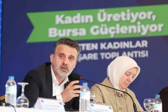 Bursa Büyükşehir Belediyesi Başkan Vekili Şahin Biba, kadın dernekleri ve