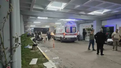 Bursa’nın Orhaneli ilçesinde bir sünnet düğününde ikram edilen yemeğin ardından