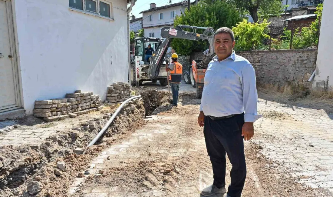 Bursa Büyükşehir Belediyesi, kırsal mahallelerde altyapıyı güçlendirme çalışmaları kapsamında Keles