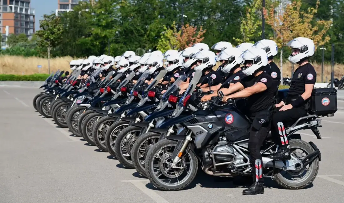 Emniyet Genel Müdürlüğü bünyesinde görev yapacak 60 motosikletli polis timi
