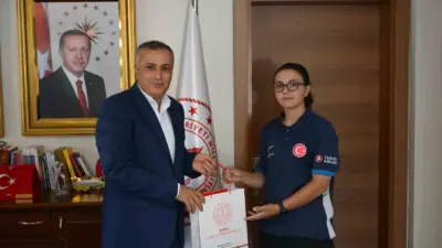 Bursalı genç okçu Fatma Nisa, Avrupa şampiyonluğunun ardından Bursa İl