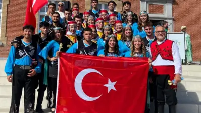 Bursa Uludağ Üniversitesi (BUÜ) Halk Oyunları Topluluğu, Belçika’da düzenlenen Uluslararası