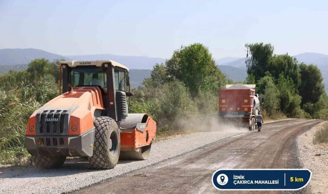 Bursa Büyükşehir Belediyesi, il genelinde sürdürdüğü ulaşım ağını güçlendirme yatırımları
