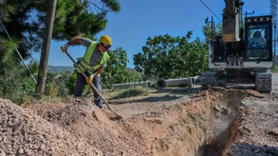 Bursa Büyükşehir Belediyesi, il genelinde sürdürdüğü altyapı ağını güçlendirme çalışmaları