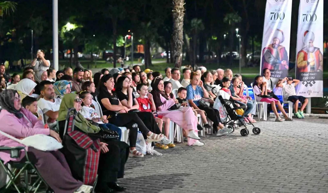 Bursa Büyükşehir Belediyesi tarafından düzenlenen ‘Kültürpark Yeşilçam Sinema Akşamları’, Türk