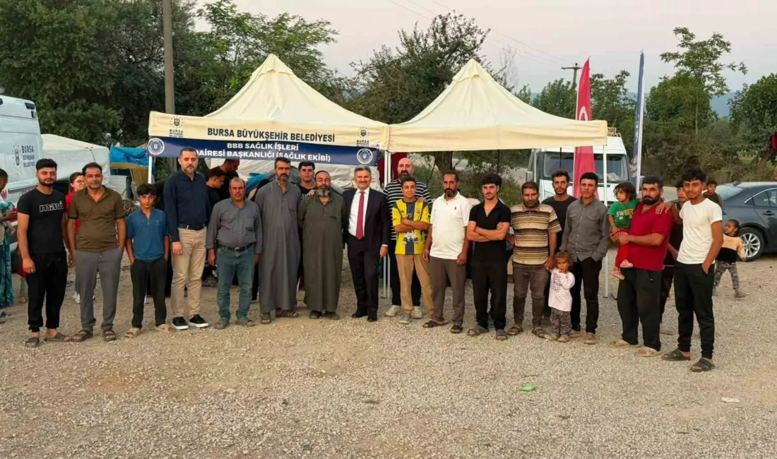 Bursa Büyükşehir Belediyesi, mevsimlik tarım işçileri ve ailelerinin ihtiyaçlarının yerinde