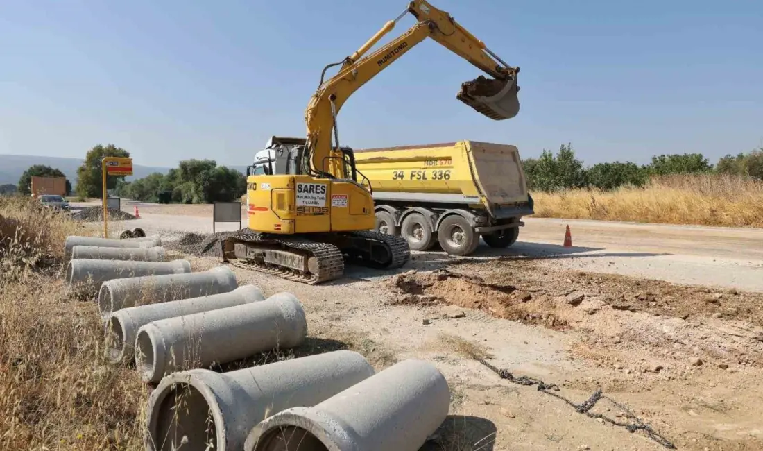 Bursa Büyükşehir Belediyesi, 17 ilçede sürdürdüğü altyapı ağını güçlendirme çalışmaları