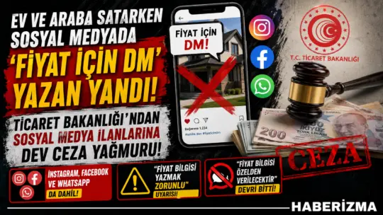 Ev ve araba satarken sosyal medyada “Fiyat bilgisi için DM”